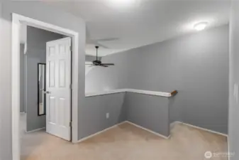 Landing at top of the stairs