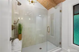 Primary Bathroom Step-In Shower