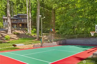 Lighted Sport Court