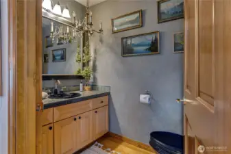 Main floor bathroom