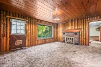 You'll love the log cabin look & feel!