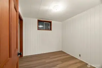 Lower level bedroom.