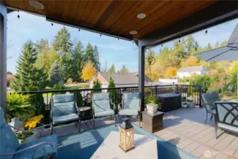 Back Deck Covered