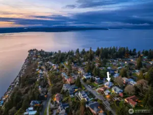 Welcome to Three Tree Point with this contemporary Mid-Century home fully restored for today's lifestyle.