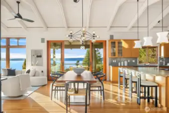 Architectural design allying aesthetics to function.