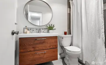 Second bathroom upstairs