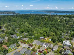 Excellent location just a stone's throw from the Arboretum, U-District, d/T Madison Park & Capitol Hill.