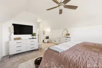 High Ceilings  &  Ceiling Fan