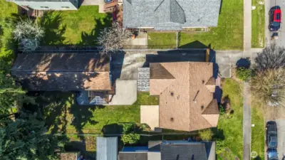 A view from above really highlights all this home has to offer.