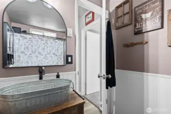 main floor bathroom.