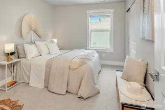 2nd Bedroom on upper level