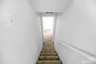 Stairs to basement