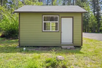 Outbuilding exterior