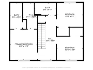 Floor plan-second floor