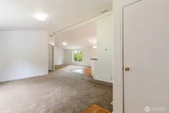 Living area from entry.