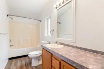 Primary bathroom.