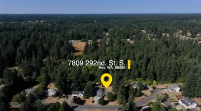 The placement of the property in the community of Oakview Heights.