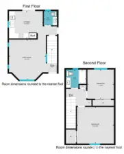 Floor Plan - Left Unit