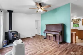 Living room as you walk in through the door.