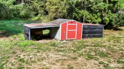 Large outbuilding.