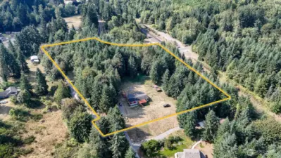 Property lines are estimated.