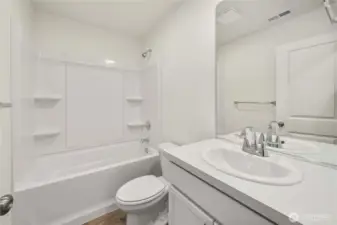 Full Guest Bath-DISCLAIMER:PHOTOS ARE INFORMATIONAL PURPOSES ONLY. Photos are from another Sutherland in community, options, upgrades, colors, and/or other features may vary