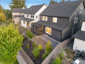 Little to no yard and rather than grass, you have turf out front - very little ongoing maintenance requirements.