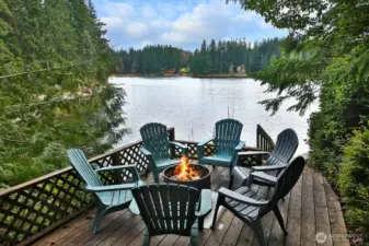 Enjoy evenings out around the campfire.