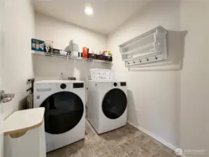 Convenient laundry room on second floor.