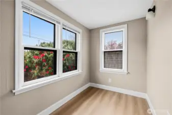 Large walk in closet for master or could be used as a nursery / flex room.