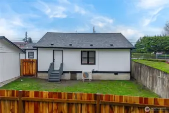 Perfect fully fenced section of yard for your furry friends!