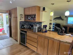 Bar and Wine Cooler  Pantry