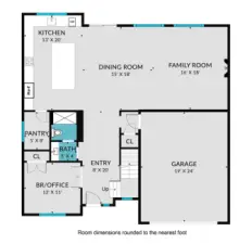 Main Floor Floorplan