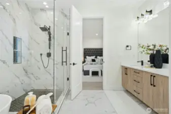 Primary Bathroom shower