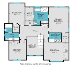 2nd floor Floorplan