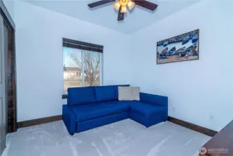Bedroom facing north