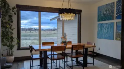 The perfect dining room for Holidays and entertaining.