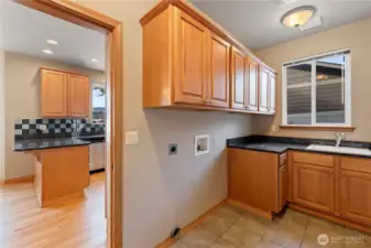 Utility room - even more storage!