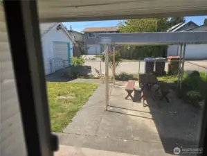 Back patio
