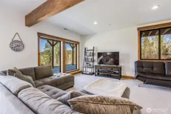 Family and rec room... this is just 1/6th of it!