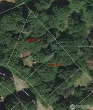Map showing Lot location