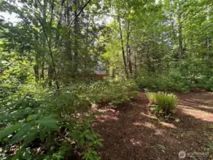 Another view of the vacant lot