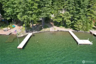 Amazing opportunity to own two waterfront lots!