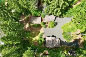 Two Pan Abode cabins on one lot w/ 50- year Presidential roofs.