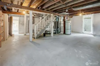 Fantastic basement area a prime spot for expansion.
