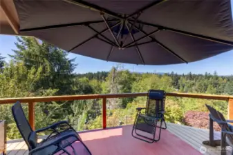 Deck off of sunroom