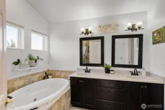 En suite bathroom