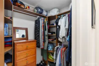 Walk in closet
