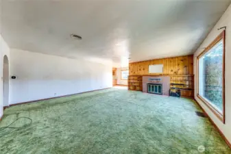 Spacious Living Room