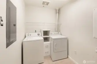 In unit laundry